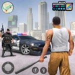 police thief games: cop sim android application logo